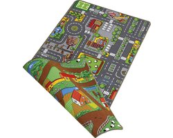 Duoplay Carpet street/farm large 80 x 120 cm