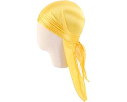 Durag – Kinderen durag – baby durag – Geel -  Kinderen hoofdeksel – Kinderen Hoofddoek – Du-Rag kinderen