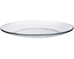 Duralex LYS - Plat Bord - 235 x 20 mm - Transparant - Set van 6