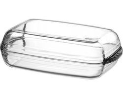 Duralex OVENCHEF - Ovenbestendige Schaal - 5.2L - Glazen Deksel - 355 x 220 x 110 mm