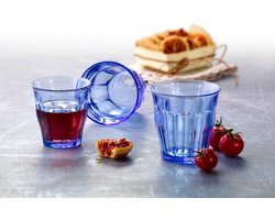 Duralex Waterglas Picardie 20 cl Blauw 6 stuks