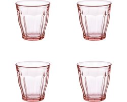 Duralex Waterglazen Picardie 25 cl Roze 4 stuks