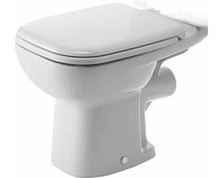 Duravit D-code Closet - staand 735mm - diepspoel - horizontale - afv - zonder reservoir - wit