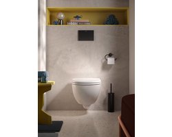 Duravit D-Code closetzitting, schroefbevestiging, 374x433mm, wit hoogglans, RVS scharnieren, 0021, 0028210000