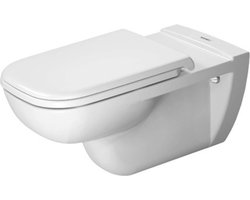 Duravit D-code wandcloset 70cm met spoelrand diepspoel wit