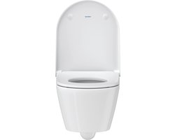 Duravit D-Neo - Hangend toilet, Rimless, wit 2588090000