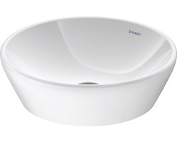 Duravit D-Neo opzetwastafel 12.5x40cm zonder kraangat keramiek Wit