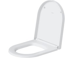 Duravit Me by starck closetzitting 374x458mm softclose wit zijdemat