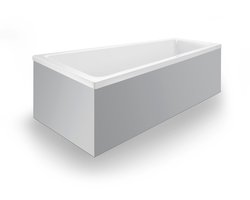 Duravit No.1 inbouwbad 160x85/58cm acryl Wit