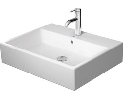 Duravit Vero Air Wastafel - 60x47cm - 1 kraangat - met overloop - wit