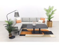Durban/Medina verstelbare loungeset - hoekbank - 2-delig