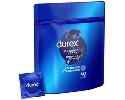 Durex Condooms Classic Natural - 40 stuks - Voordeelverpakking