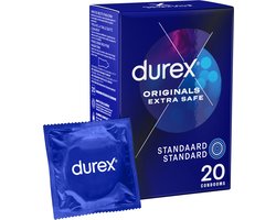 Durex Condooms Extra Safe - 20 stuks - Voor extra veilig plezier