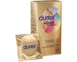 Durex - Condooms Nude Huid-Op-Huid Gevoel 10st - Ultra Dun