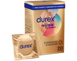 Durex Condooms Nude Huid-Op-Huid Gevoel - 20st - Ultra Dun