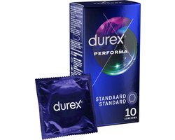 Durex - Condooms Performa - Met Vertragende Gel Voor Langer Plezier - 10st