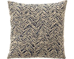 Dutch Decor - AUGUSTA - buitenkussen 45x45 cm - waterafstotend en uv-bestendig - Insignia Blue - blauw