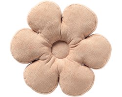 Dutch Decor - BLOOM - sierkussen 43x43x8 cm - bloem - Rose Tan - roze