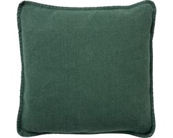 Dutch Decor BOWIE - kussenhoes 45x45 cm - gewassen katoen - Mountain View - groen - met rits - zonder binnenkussen