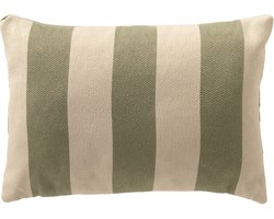 Dutch Decor CYRUS - buitenkussen 40x60 cm - waterafstotend en uv-bestendig - Swamp - groen