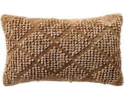 Dutch Decor ELIO - Sierkussen 30x50 cm - Irish Cream - beige - Inclusief binnenkussen