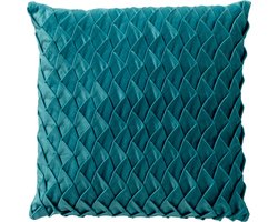 Dutch Decor FERDY - Kussenhoes 45x45 cm - Latigo Bay - blauw - met rits - zonder binnenkussen