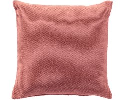 Dutch Decor - JULIO - buitenkussen 45x45 cm - waterafstotend en uv-bestendig - Old Rose - roze