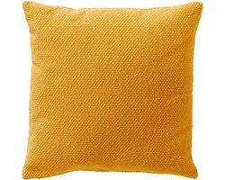 Dutch Decor JULIO - kussenhoes 45x45 cm - waterafstotend en uv-bestendig - Golden Glow - geel