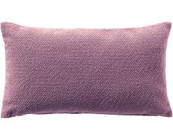 Dutch Decor JULIO - kussenhoes outdoor 30x50 cm - waterafstotend en uv-bestendig - Orchid Haze - paars