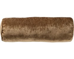 Dutch Decor - LEE - Rolkussen - bolster 18x50 cm - Tobacco Brown - bruin