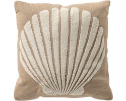 Dutch Decor MERLIJN - Sierkussen 45x45 cm - Irish Cream - beige - Inclusief binnenkussen