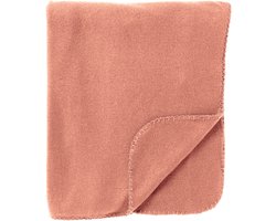Dutch Decor - PABLO - plaid 150x200 cm - 100% polyester - fleece terrasplaid - Muted Clay - roze