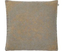 Dutch Decor RAMERCO - Kussenhoes taupe 50x50 cm - met rits