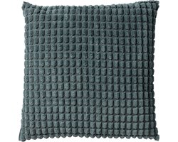 Dutch Decor ROME - Kussenhoes 45x45 cm - 100% polyester - effen kleur - Jadeite - lichtgroen - met rits - zonder binnenkussen