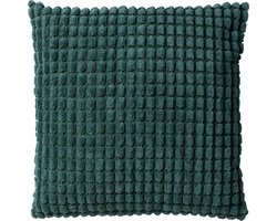 Dutch Decor ROME - Sierkussen 45x45 cm - 100% polyester - effen kleur - Sagebrush Green - groen - Inclusief binnenkussen