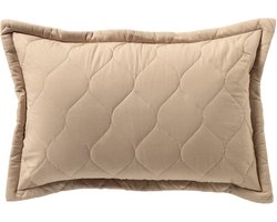Dutch Decor ROMEE - sierkussen 30x50 cm - duurzaam - Irish Cream - beige - Inclusief binnenkussen - Luxe kussens voor woonkamer & bank