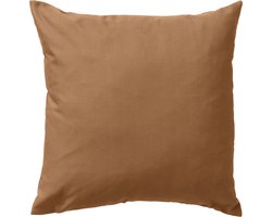 Dutch Decor - SANTORINI - Buitenkussen 45x45 cm - outdoor - waterafstotend en uv-bestendig - Tobacco Brown - bruin