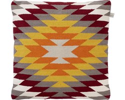 Dutch Decor Sierkussen Keelia 45x45 cm midden grijs