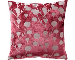 Dutch Decor SUZE - Sierkussen 45x45 cm - Hawthorn Rose - paars - Inclusief binnenkussen - Luxe kussens voor woonkamer & bank