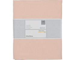 Dutch Decor Tafelkleed 100% Katoen 150 x 350 cm - Oud Roze