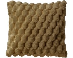 Dutch Decor VIVA - sierkussen 45x45 cm - superzacht - 100% gerecycled - olijfgroen / groen - Inclusief binnenkussen - Luxe kussens voor woonkamer & bank