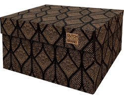 Dutch Design Brand - Dutch Design Storage Box - Opbergdoos - Opbergbox - Bewaardoos - Bogen - Cordoba Black