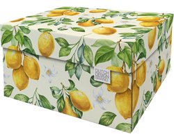 Dutch Design Brand - Dutch Design Storage Box - Opbergdoos - Opbergbox - Bewaardoos - Citroenen - Lemons