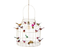 Dutch Dilight - Hanglampen - 18 vogeltjes - Hanglamp eetkamer - Plafondlamp - Baby kamer