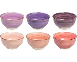 Dutch Kitchen - Kleine Kommen - Schaal - Mykonos ø 12 cm - 6 Stuks - Aardewerk