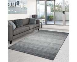 Dutch Lifestyle Ashen- Wol - Vloerkleed - Beige/zwart