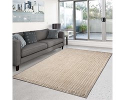 Dutch Lifestyle Ecru Beige - Wol - Vloerkleed - Beige