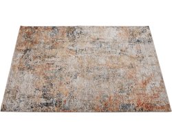 Dutch Lifestyle Matera 3 Rust/beige - Polyester - Vloerkleed - Multicolor