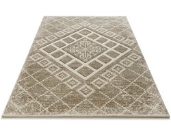 Dutch Lifestyle - Vloerkleed - Soho 1 - PP - Beige/bruin