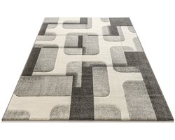 Dutch Lifestyle - Vloerkleed - Soho 3- PP - Zwart/wit